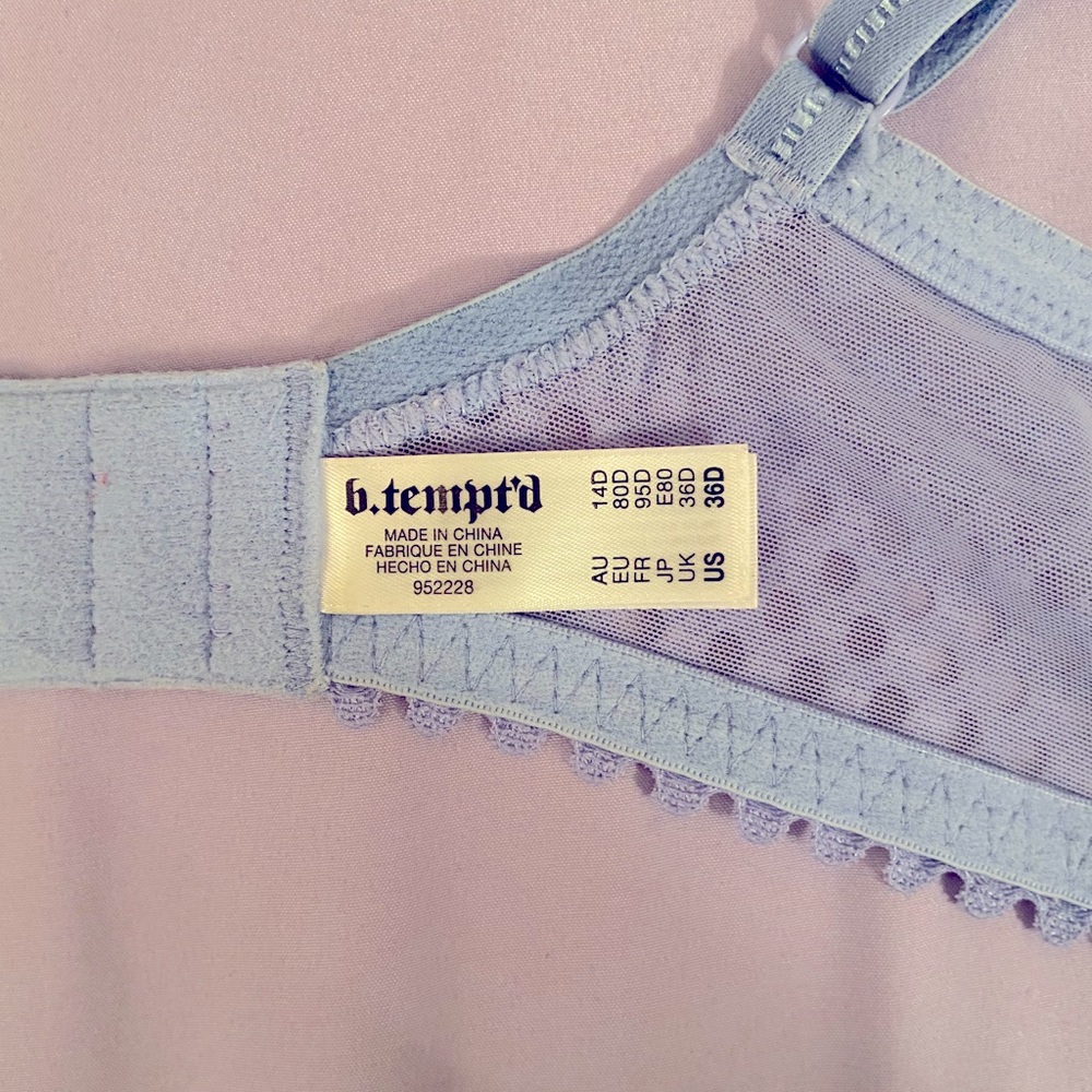 b.tempt'd Tied in Dots WireFree PushUp Bra 952228 - Picture 8 of 8